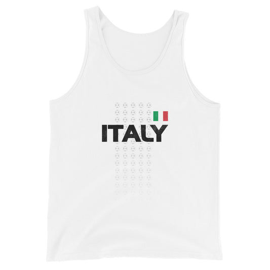 Italy National Soccer Football Italian Fan Unisex Tank Top