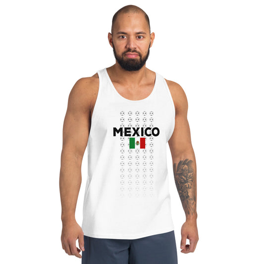 Mexican National Soccer Football Mexico Fan Unisex Tank Top