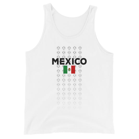 Mexican National Soccer Football Mexico Fan Unisex Tank Top