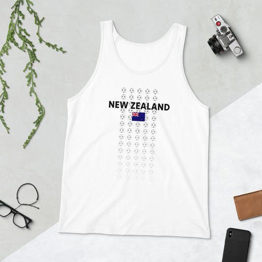 New Zealand National Soccer Football Team Kiwi Fan Unisex Tank Top