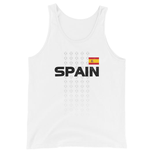 Spanish National Soccer Football Team Espana Spain Fan Unisex Tank Top