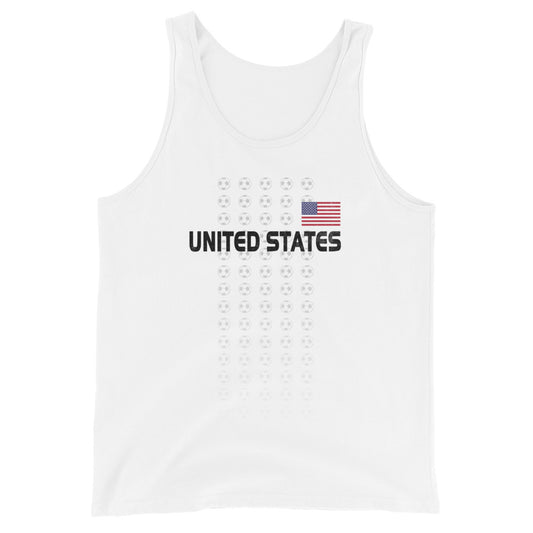 USA National Soccer Football Team American United States Fan Unisex Tank Top