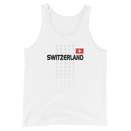 Swiss National Soccer Football Team Switzerland Fan Unisex Tank Top