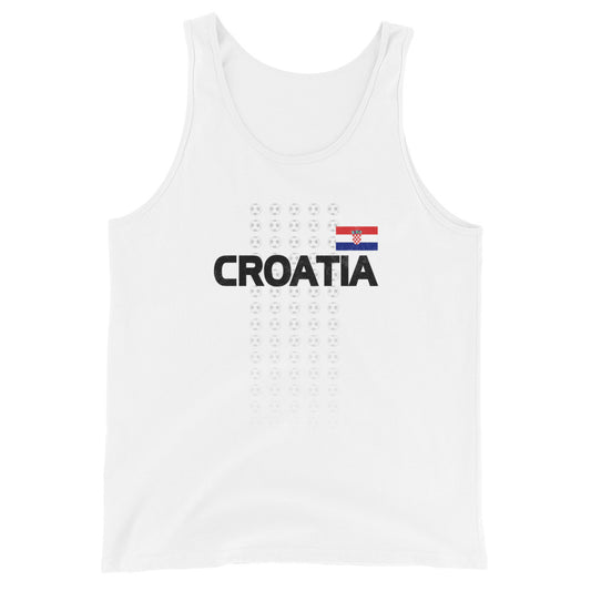 Croatian National Soccer Football Team Croatia Fan Unisex Tank Top