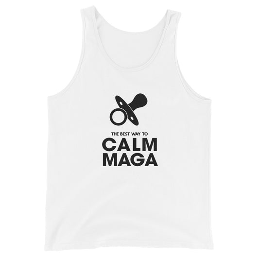 Anti MAGA Pro Democrats Funny Political Anti Trump Unisex Tank Top