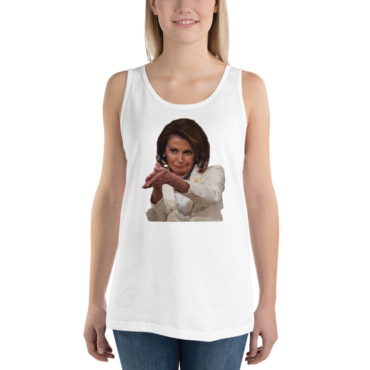 Nancy Pelosi Punks Trump Funny Political Democrats Unisex Tank Top