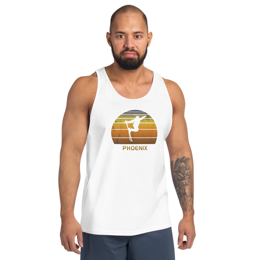 Funny Ski Phoenix Arizona Skiing Joke Unisex Tank Top