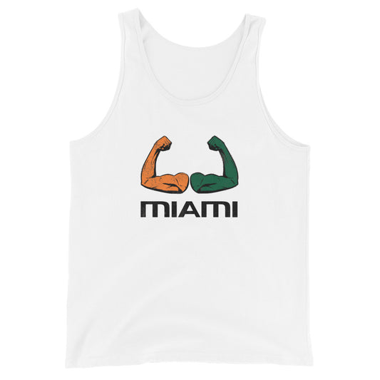 Miami 305 Area Code Native College Football Fan Unisex Tank Top