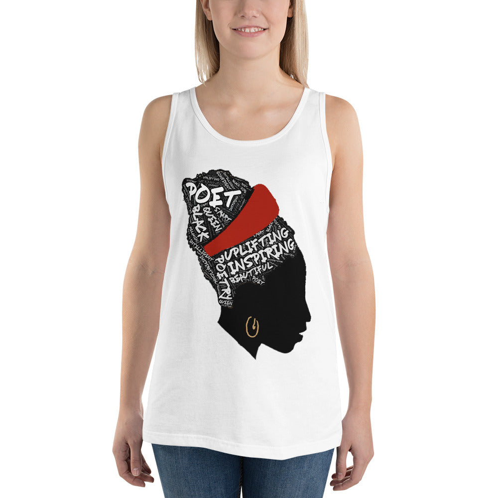 Amanda Gorman The Hill We Climb Poem 2021 Presidential Inauguration Souvenir  Unisex Tank Top