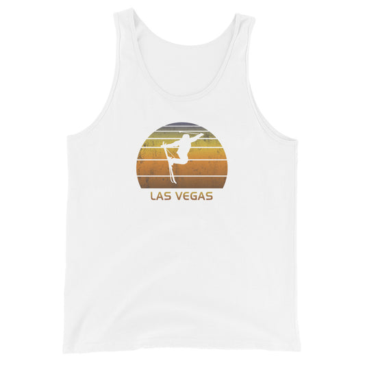 Funny Ski Las Vegas Skiing Joke Unisex Tank Top