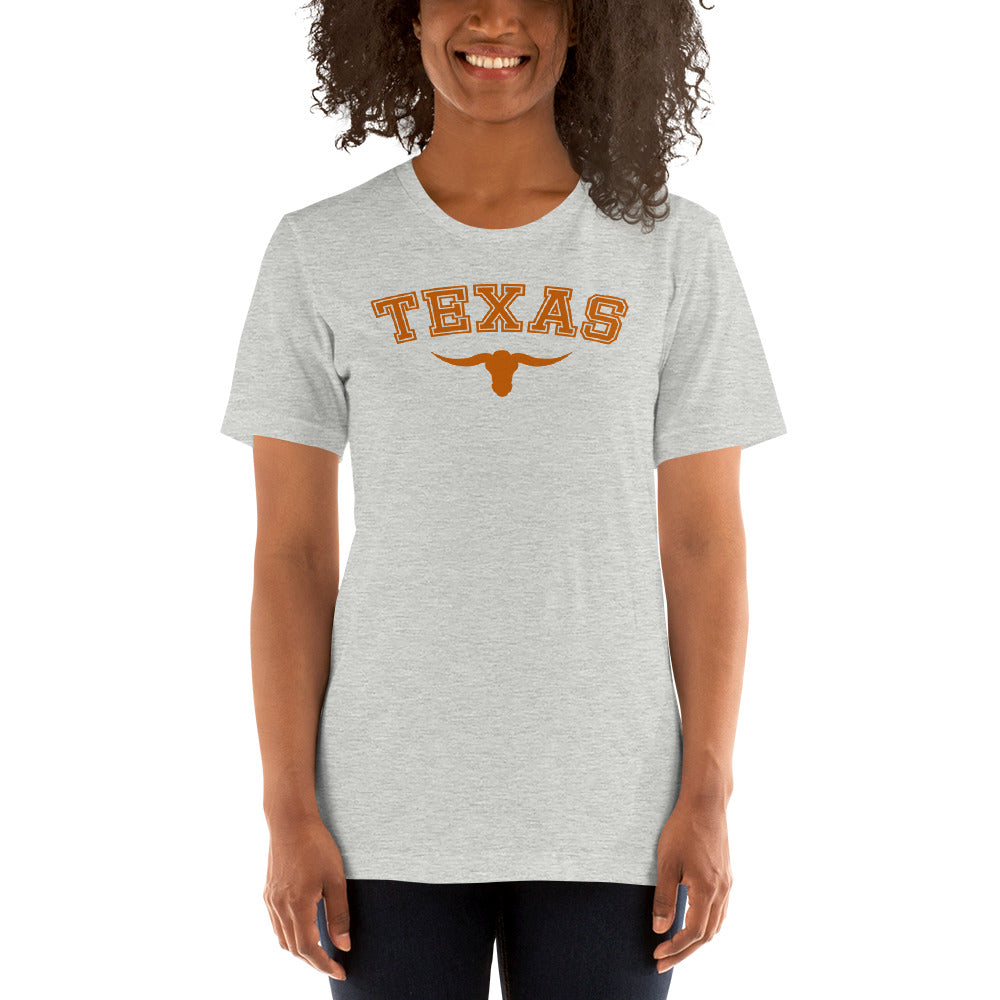 State Of Texas Fan Long Horn College Football Unisex T-Shirt