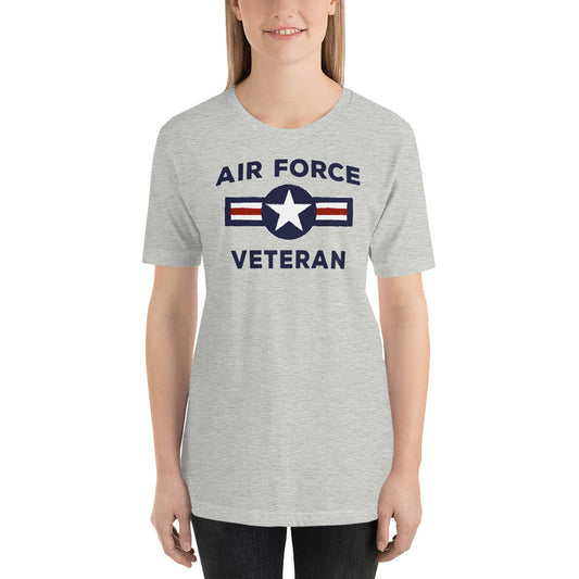 U.S. Air Force Military Service Active Retired Veteran Appreciation Unisex T-Shirt