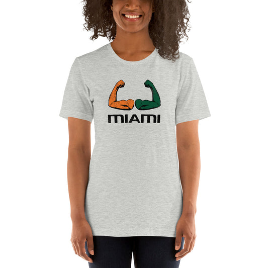 Miami 305 Area Code Native College Football Fan Unisex T-Shirt