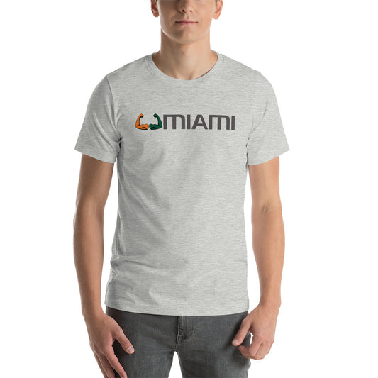 Miami 305 Area Code Native College Football Fan Unisex T-Shirt