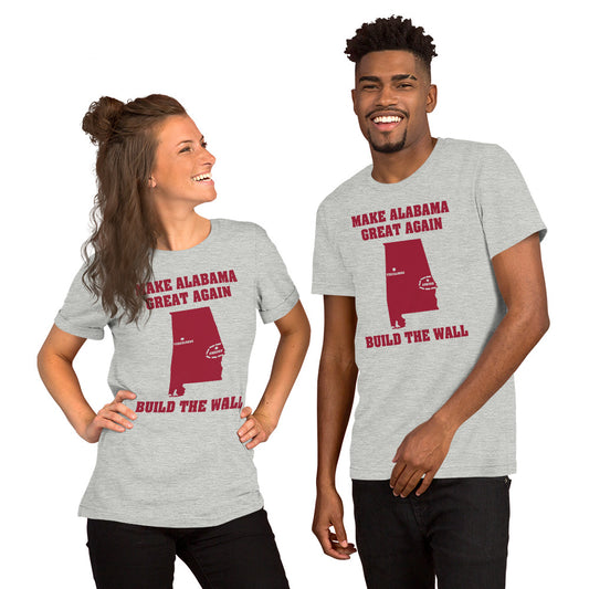 State Of Alabama Fan College Native Football Unisex T-Shirt
