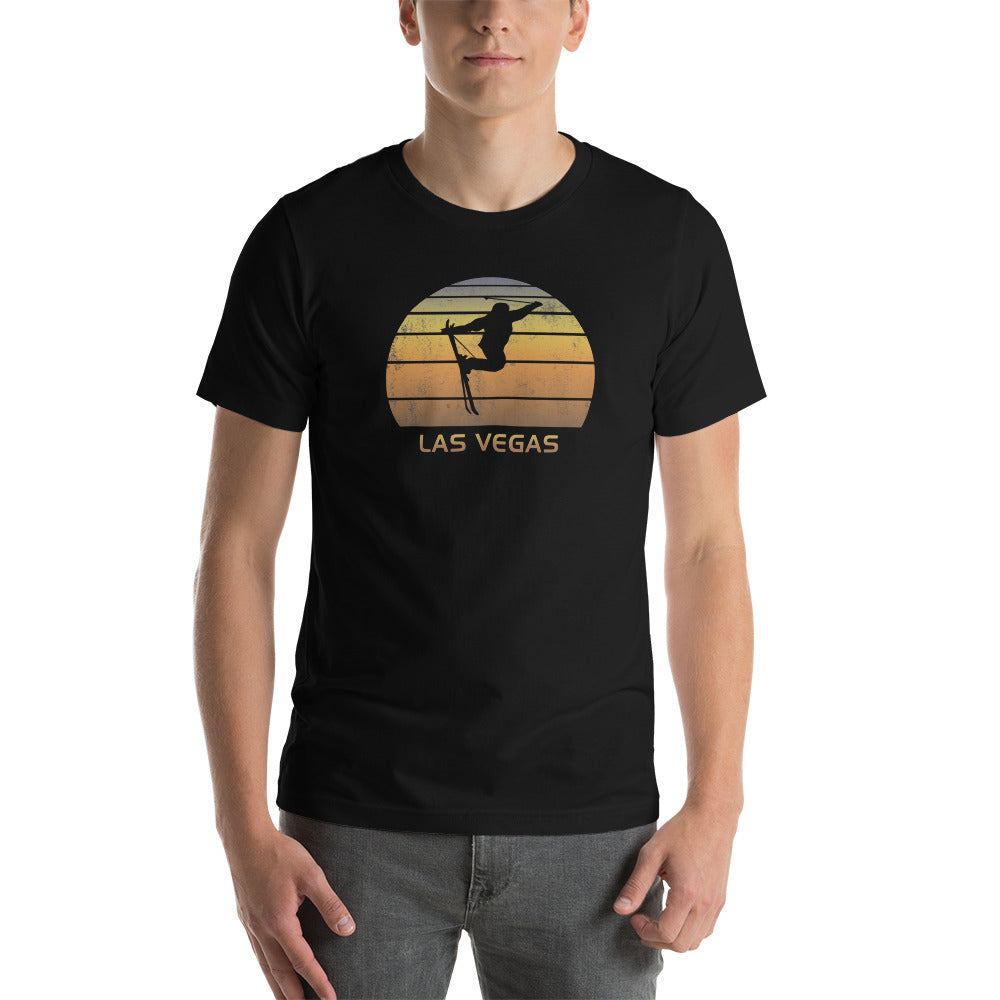 Funny Ski Las Vegas Skiing Joke Unisex T-Shirt