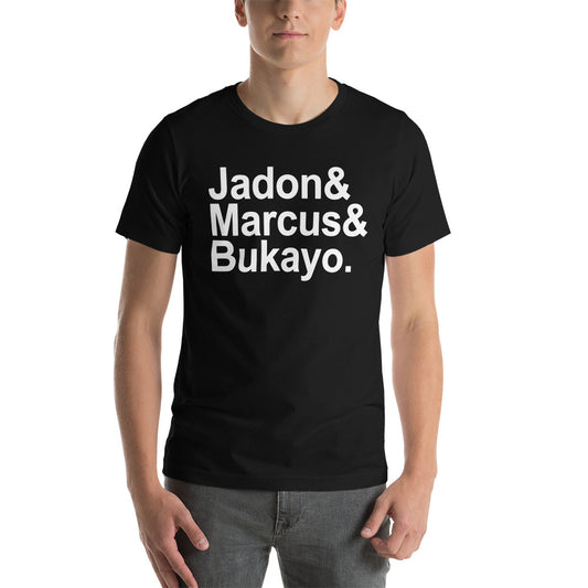 Jaydon Marcus Bukayo Slogan Soccer Football Fan Unisex T-Shirt