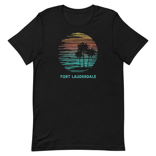 Fort Lauderdale Florida Souvenir Vacation Artistic Unisex T-Shirt