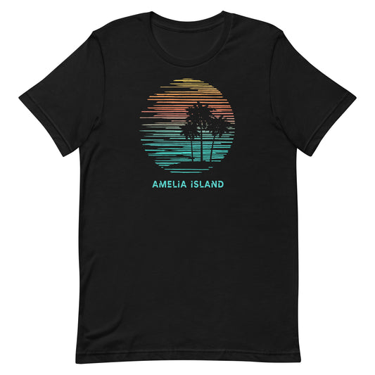 Amelia Island Florida Souvenir Vacation Artistic Unisex T-Shirt