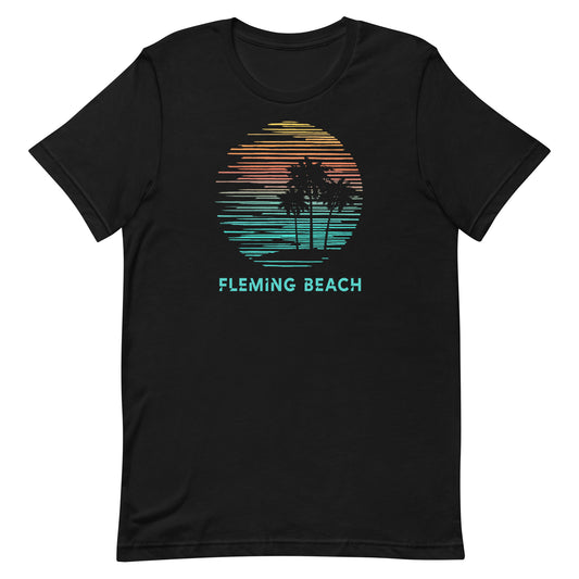 Fleming Beach Maui Hawaii Souvenir Vacation Artistic Unisex T-Shirt
