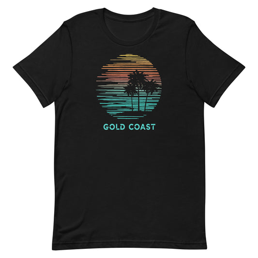 Gold Coast Australia Souvenir Vacation Artistic Unisex T-Shirt