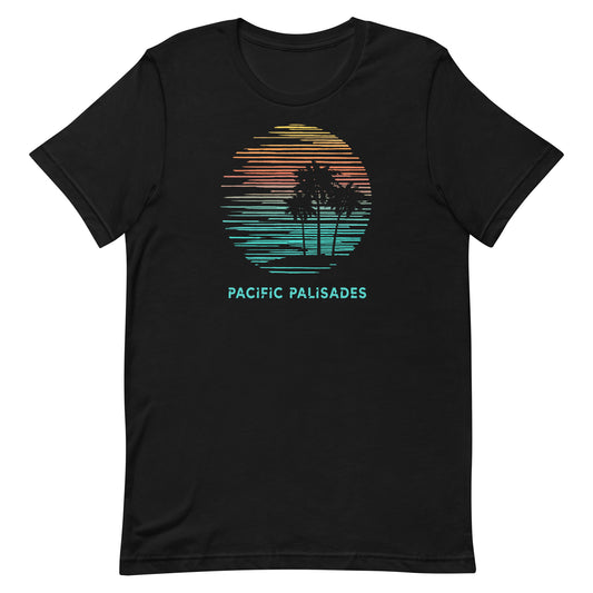 Pacific Palisades California Souvenir Vacation Artistic Unisex T-Shirt