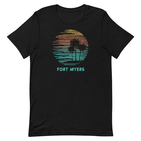 Fort Myers Florida Souvenir Vacation Artistic Unisex T-Shirt