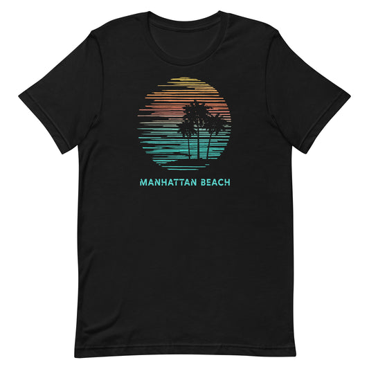 Manhattan Beach California Souvenir Vacation Artistic Unisex T-Shirt
