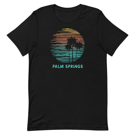 Palm Springs California Souvenir Vacation Artistic Unisex T-Shirt