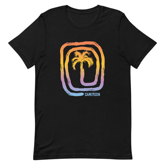 Cool Cameroon Africa Beach Palm Tree Vacation Souvenir Unisex T-Shirt