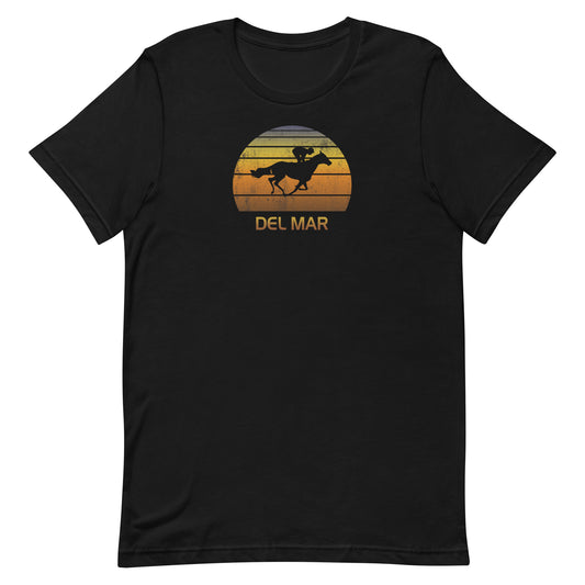 Horse Vintage Racing Del Mar California Fan Race Cool Unisex T-Shirt