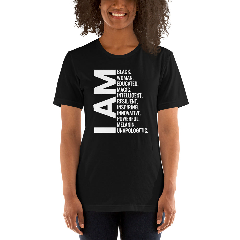 Black Women African American Pride Quote Unisex T-Shirt