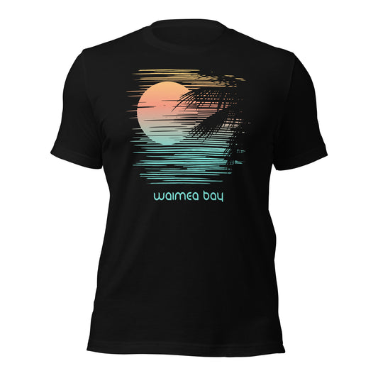 Waimea Bay Oahu Hawaii Vacation Souvenir Artistic Unisex T-Shirt