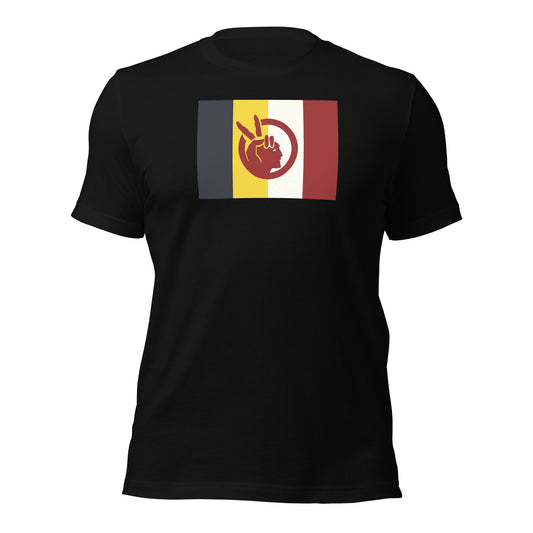 American Indian Movement Pride Flag Ancestry Native Tribe Unisex T-Shirt