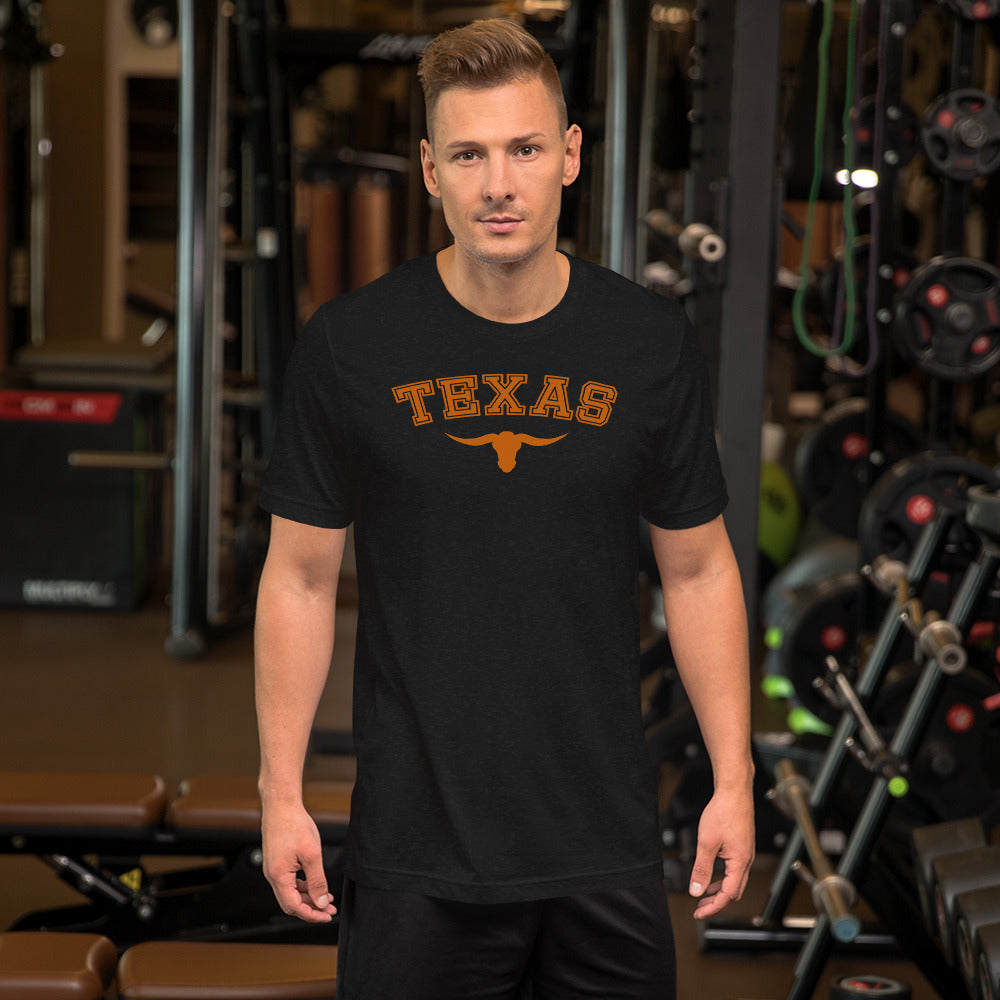 State Of Texas Fan Long Horn College Football Unisex T-Shirt