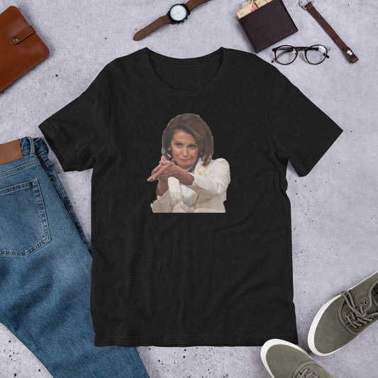 Nancy Pelosi Punks Trump Funny Political Democrats Unisex T-Shirt