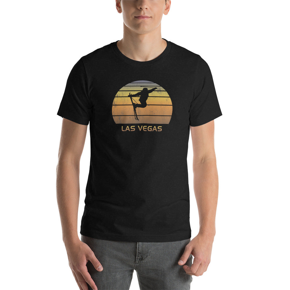 Funny Ski Las Vegas Skiing Joke Unisex T-Shirt