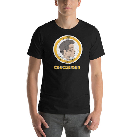 Washington Caucasians Funny Pro Football Parody Unisex T-Shirt