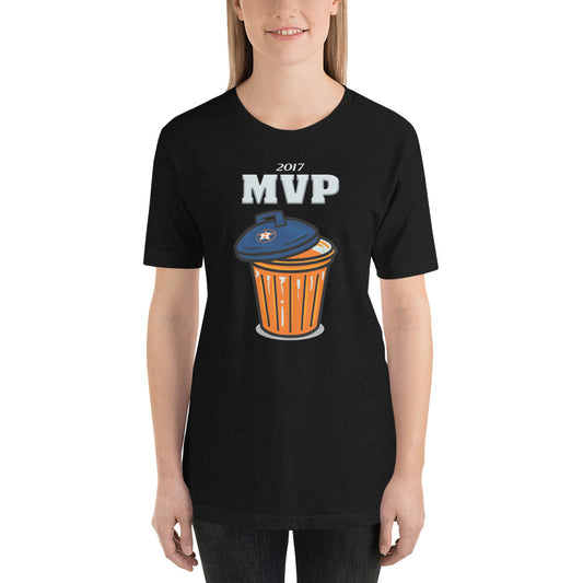 Anti Houston Baseball Funny Trash Can MVP Sarcastic Unisex T-Shirt