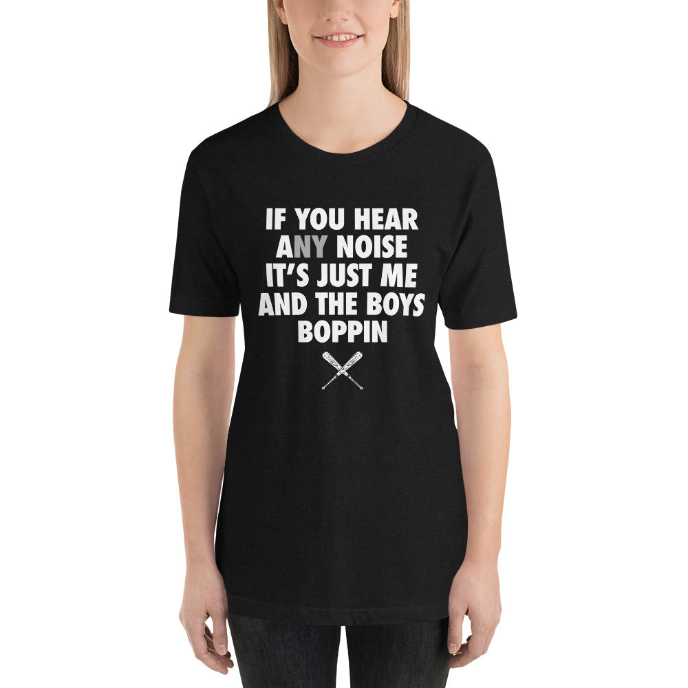 New York Baseball Fan Funny Boys Boppin Quote NY Unisex T-Shirt