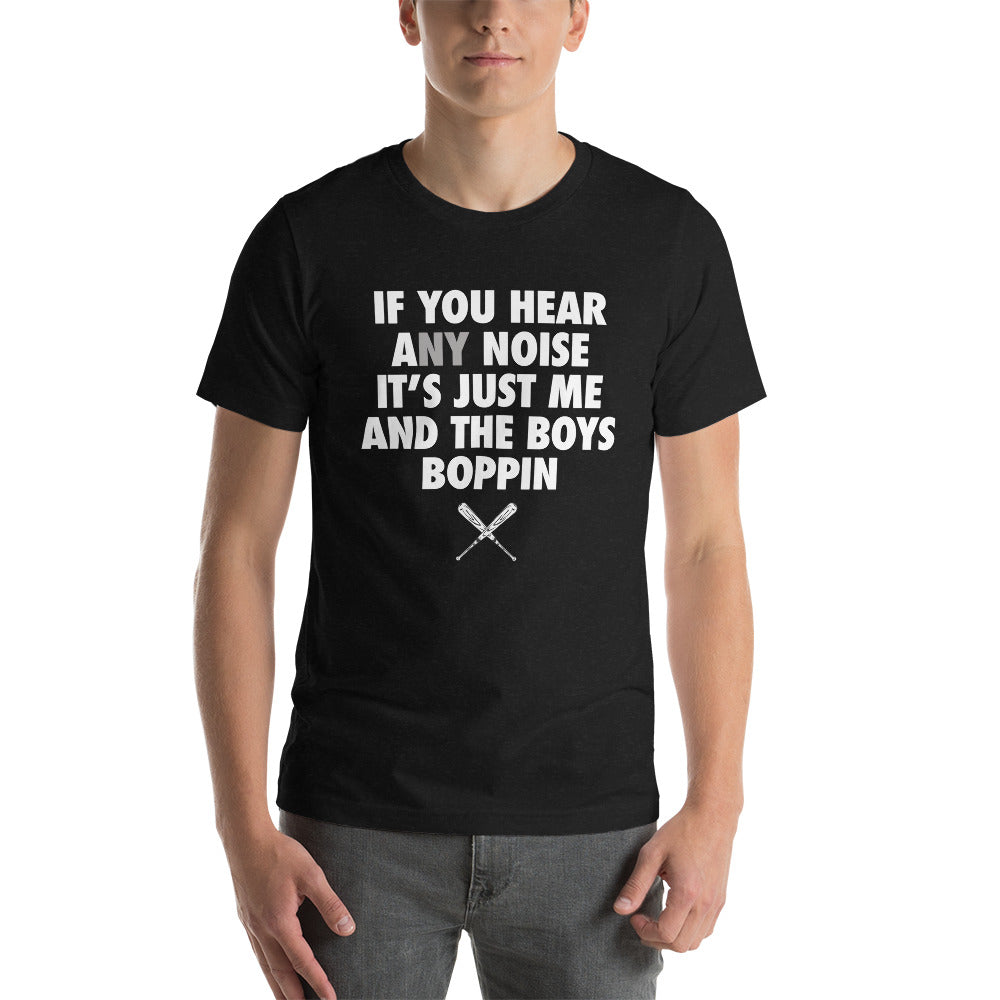 New York Baseball Fan Funny Boys Boppin Quote NY Unisex T-Shirt