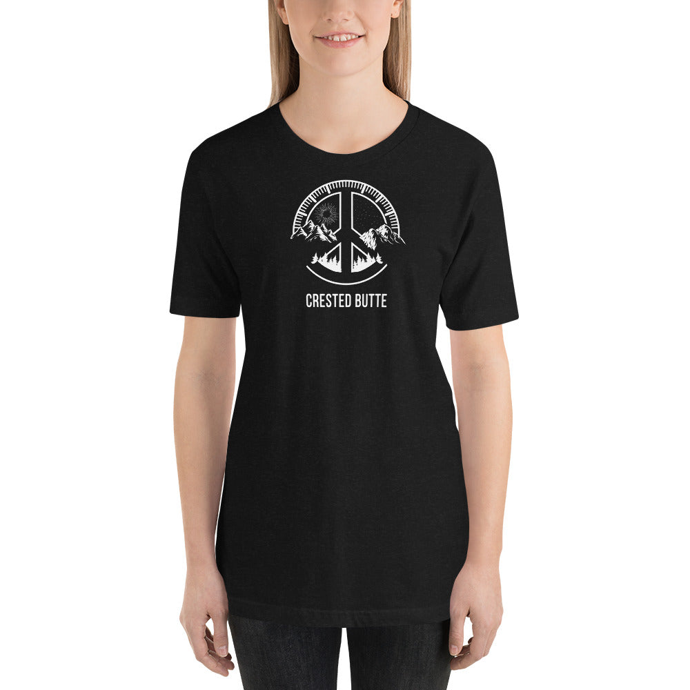 Cool Crested Butte Colorado Outdoors Fan Nature Lover Ski Unisex T-Shirt