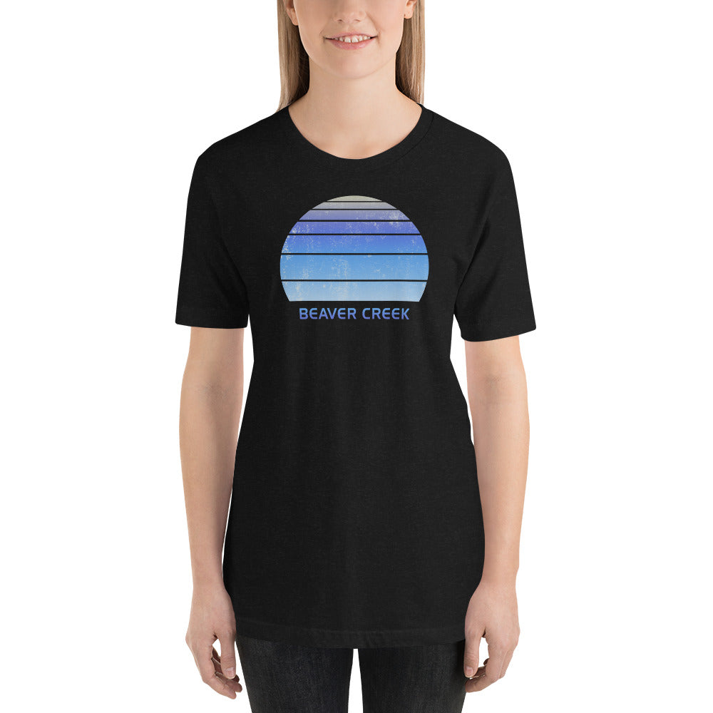 Retro Beaver Creek Colorado Ski Skiing Fan Unisex T-Shirt