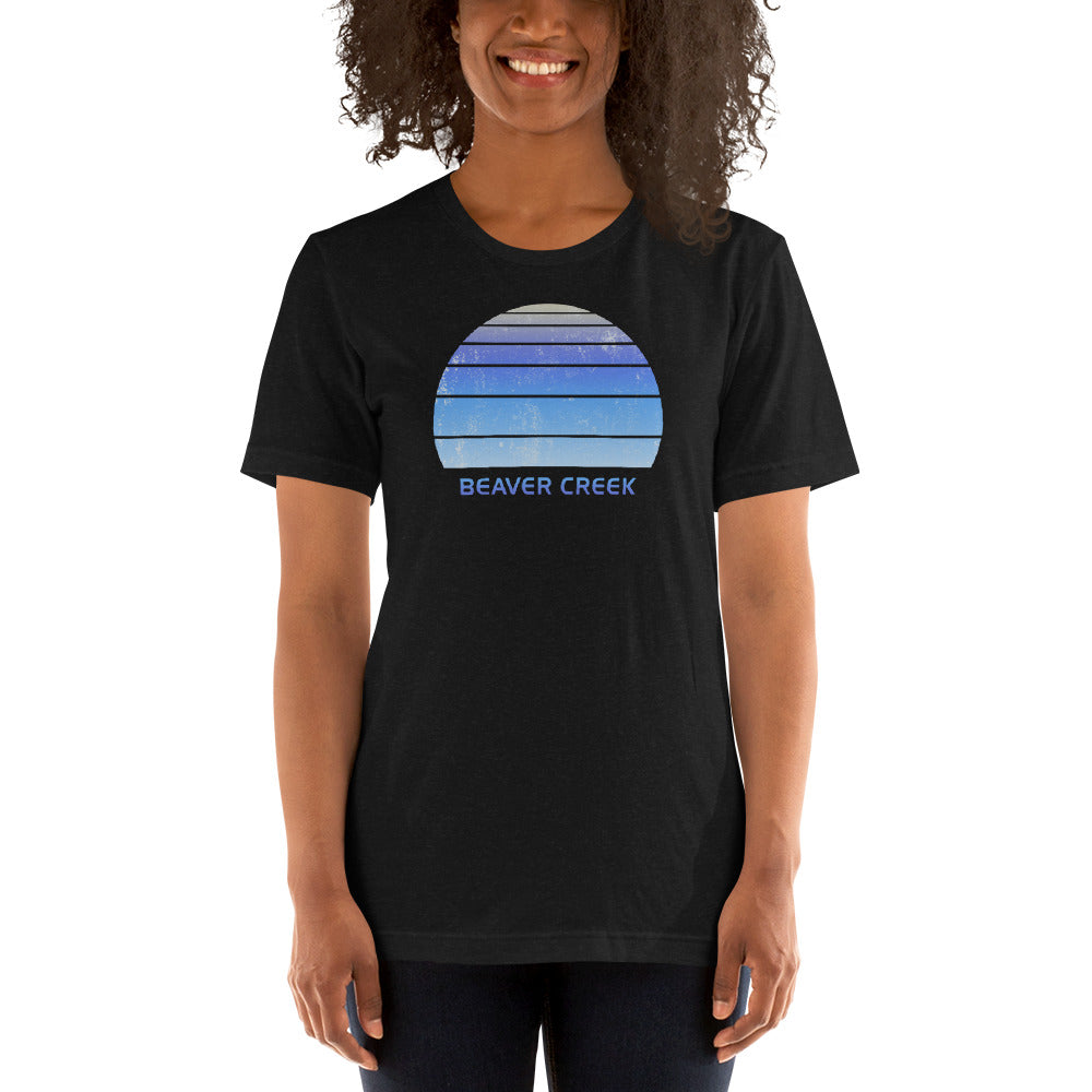 Retro Beaver Creek Colorado Ski Skiing Fan Unisex T-Shirt