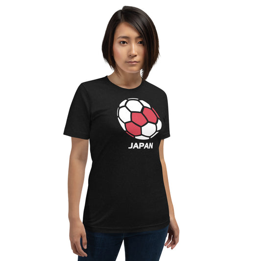 Japan National Soccer Team Football Country Flag Pride Unisex T-Shirt