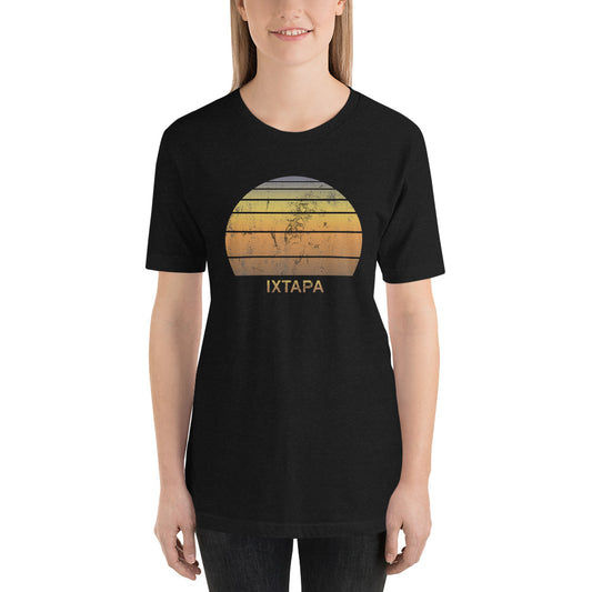 Retro Ixtapa Mexico Mexican Beach Vacation Souvenir Unisex T-Shirt