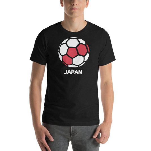 Japan National Soccer Team Football Country Flag Pride Unisex T-Shirt