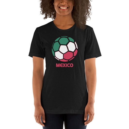 Mexico National Soccer Team Football Country Flag Pride Unisex T-Shirt