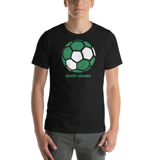 Saudi Arabia National Soccer Team Football Country Flag Pride Unisex T-Shirt