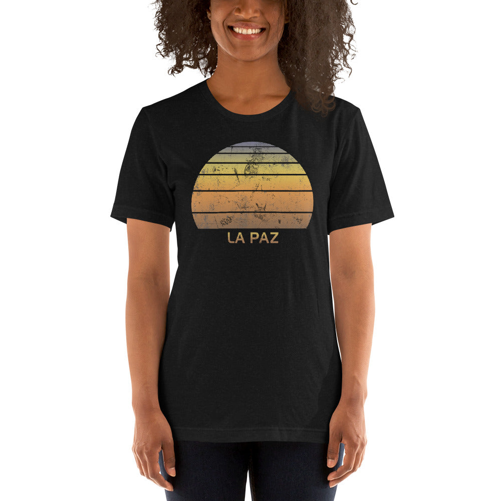 Retro La Paz Mexico Mexican Beach Vacation Souvenir Unisex T-Shirt